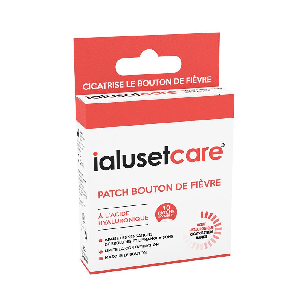 IBSA Patch Bouton De Fièvre Acide hyaluronique x10
