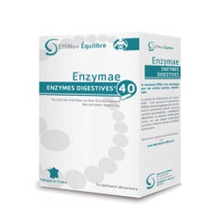Effinov Nutrition Enzymae Enzymes Digestives 40 Gélules