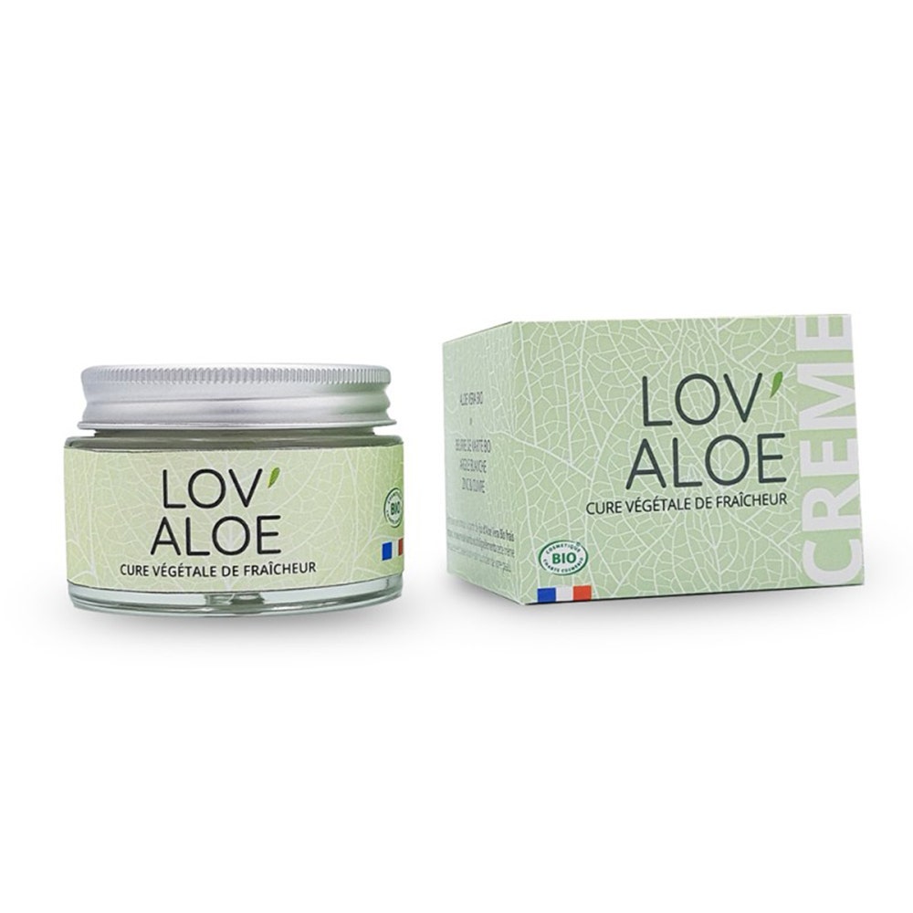 Propos'Nature Lov'Aloe Crème Visage à l'Aloe Vera Bio 50ml