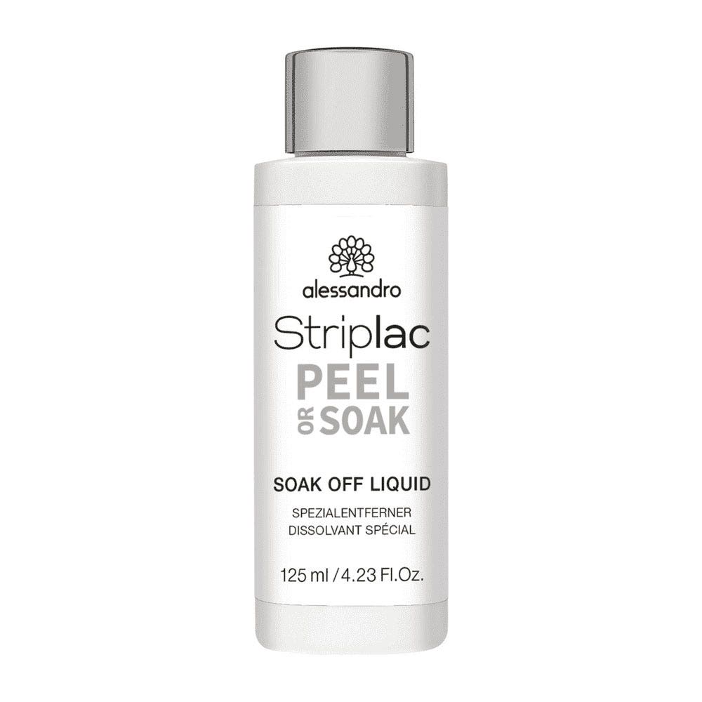 Alessandro Striplac Dissolvant Soak Off Liquid Peel Or Soak 125ml