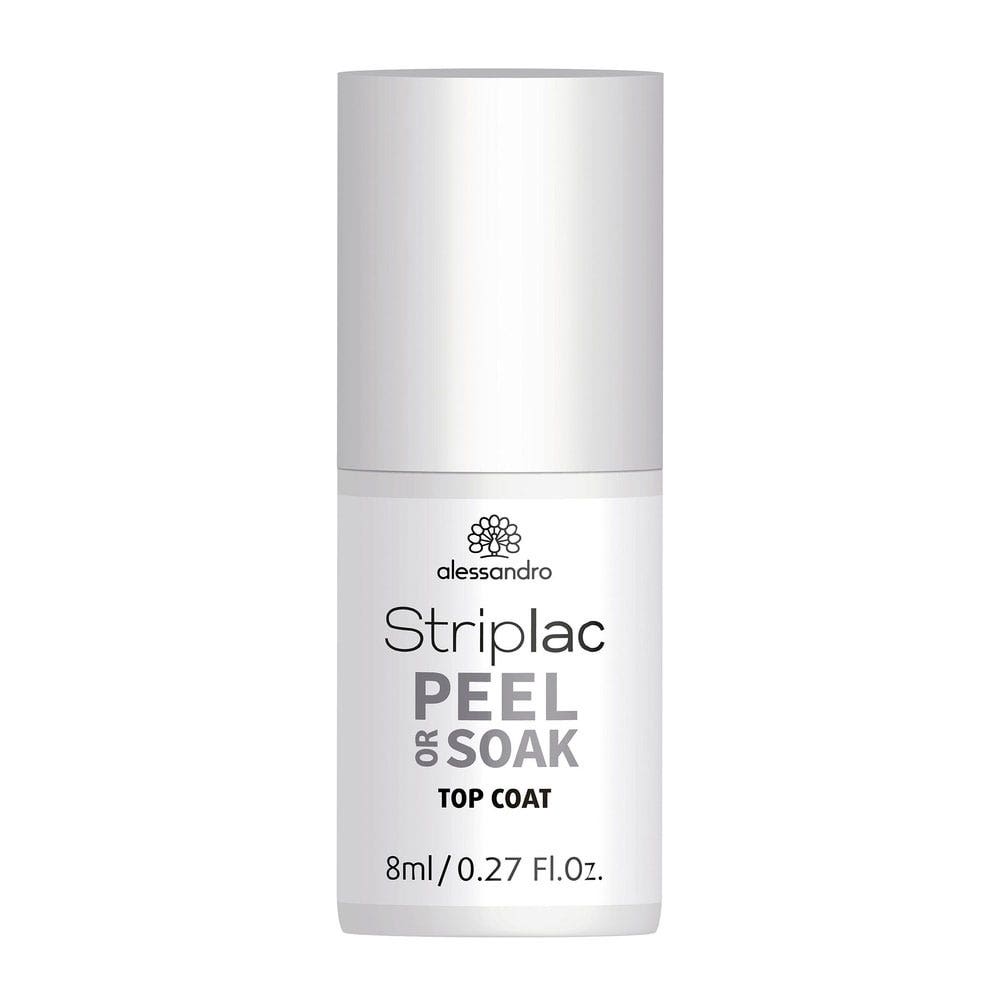 Alessandro Striplac Vernis Top Coat Peel Or Soak Semi-permanent 8ml