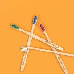 Paos Brosse a dents en bambou x1