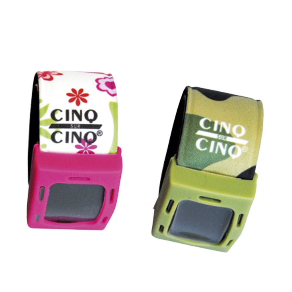 Cinq Sur Cinq Natura Bracelet antimoustiques technislap camouflage