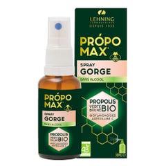 Lehning Própomax Spray gorge Sans alcool Bio 30ml