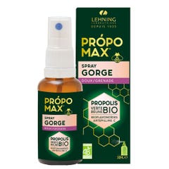 Lehning Própomax Spray gorge doux/grenade Bio 30ml