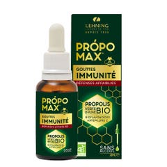 Lehning Própomax Gouttes immunité Sans alcool Bio 30ml
