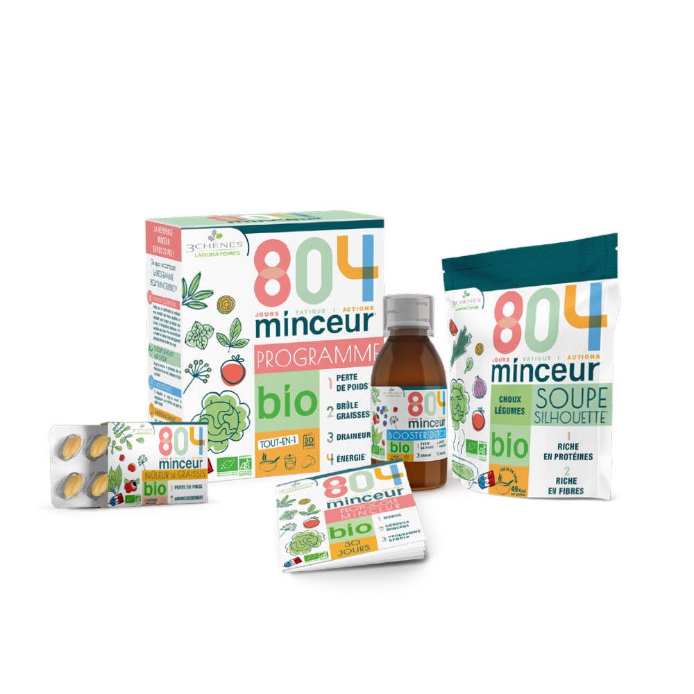 3 Chênes 804 Pack Programme minceur Bio