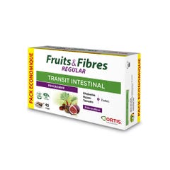 Ortis Fruits & Fibres Regular Transit Intestinal 45 Cubes