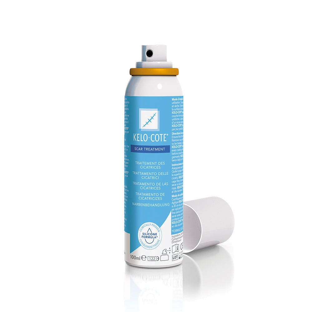 Kelo-cote Spray à base de gel de silicone pour le traitement des cicatrices 100ml