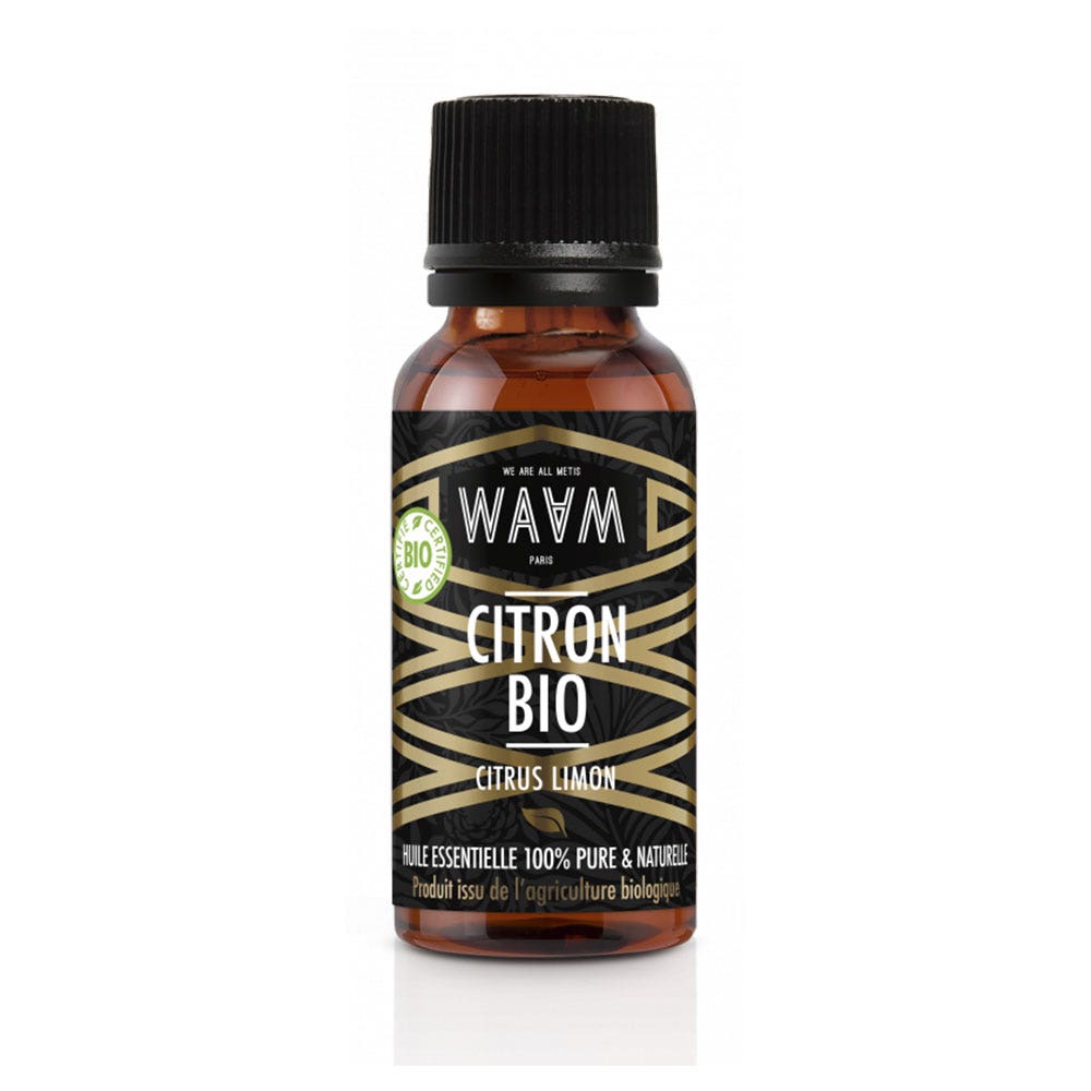 Waam Huile essentielle de Citron Bio 10ml