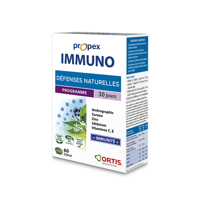 Propex Immuno 60 comprimés Ortis