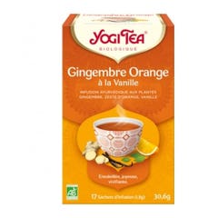 Yogi Tea Gingembre Orange 17 Sachets