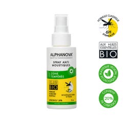 Alphanova Spray anti-moustiques zones temperees 75ml