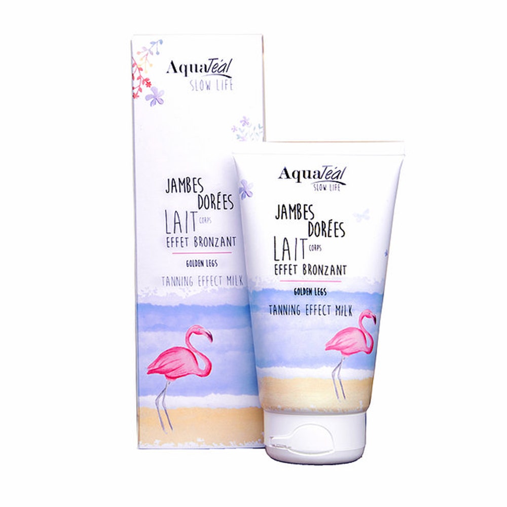 Aquateal JAMBES DOREES Lait Corps Bronzant 150ml