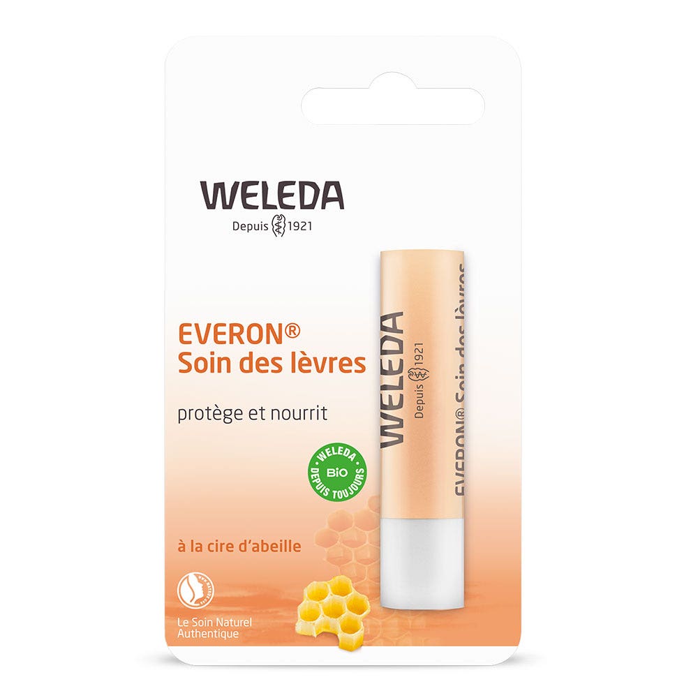 Weleda Everon Soin des Lèvres Cire d'Abeille 4.8g
