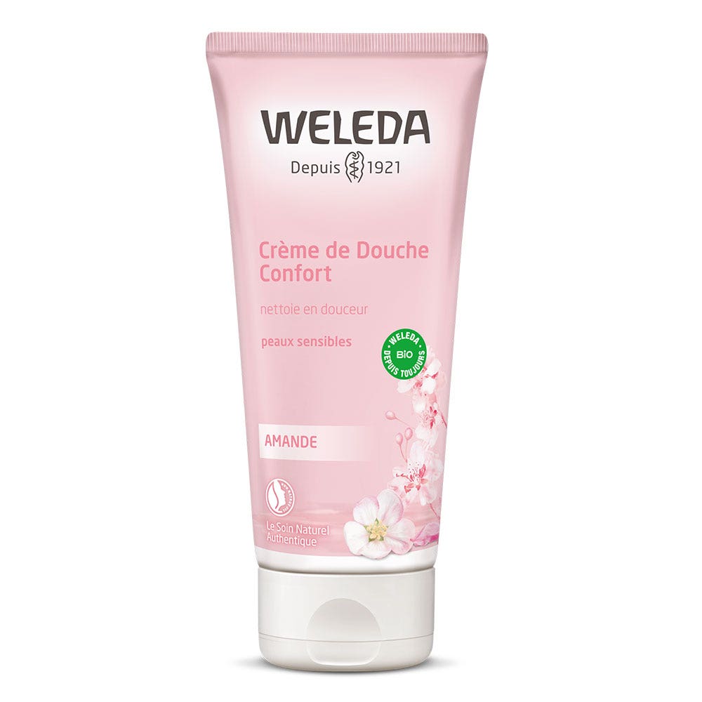 Weleda Creme De Douche Confort Peaux Sensibles 200 ml