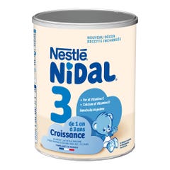 Nestlé Nidal Lait En Poudre 3 Croissance 1-3 Ans 800g
