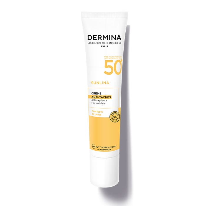 Dermina Sunlina Creme solaire anti taches SPF50+ 40ml