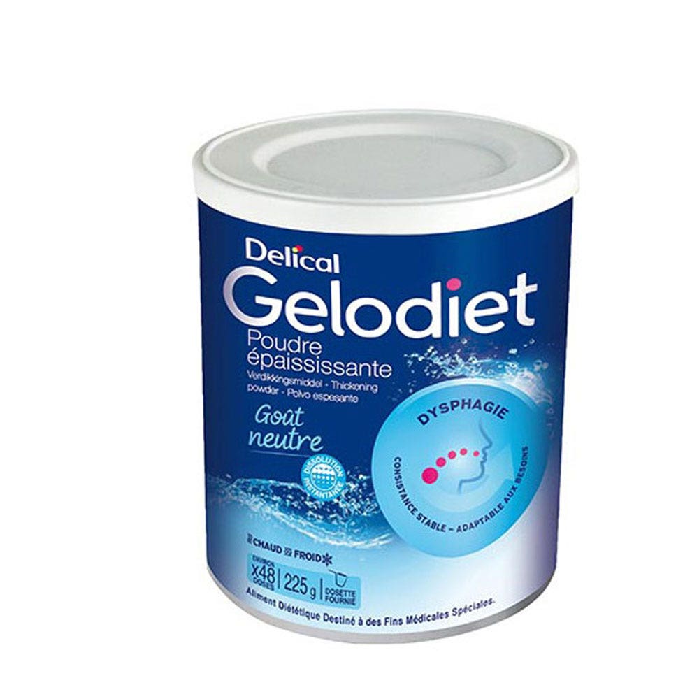 Delical Gelodiet Poudre épaississante Goût neutre 225g