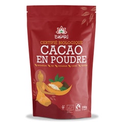 Iswari Cacao Cru Cacao cru en poudre Fairtraide Bio 250g