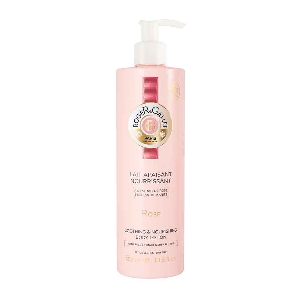 Roger & Gallet Rose Lait Apaisant Nourrissant 400ml