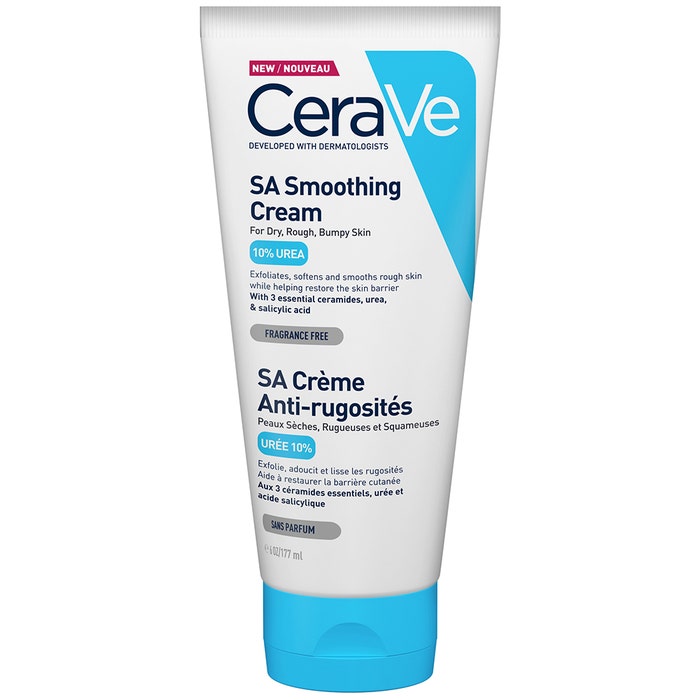 Cerave Body SA Creme Anti-rugosites 10% D'uree Et Acide Salicylique Peaux Seches 177ml