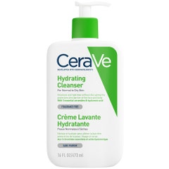 Cerave Cleanse Corps Creme Lavante Hydratante Visage Et Corps Peaux Normales A Seches 473ml