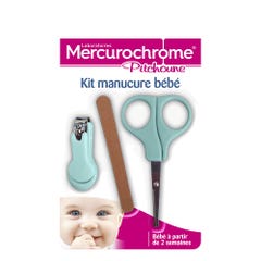 Mercurochrome Kit manucure bebe 100ml