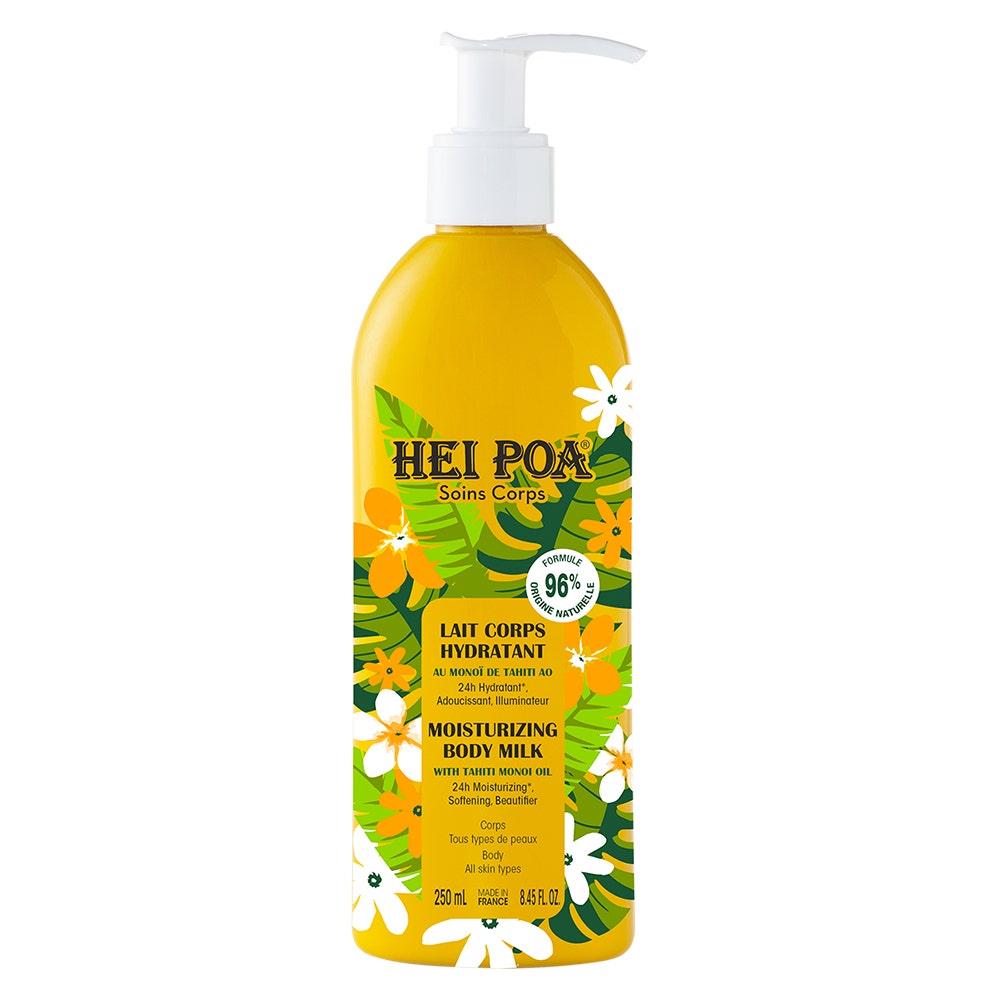 Hei Poa Soins Corps Lait Hydratant Au Monoï de Tahiti AO 250ml