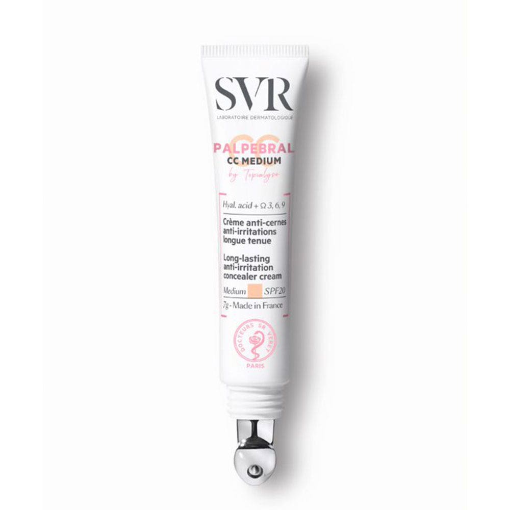 Svr Palpebral by Topialyse Palpebral Cc Crème Anti-Cernes Spf20 Teinte Medium 7g
