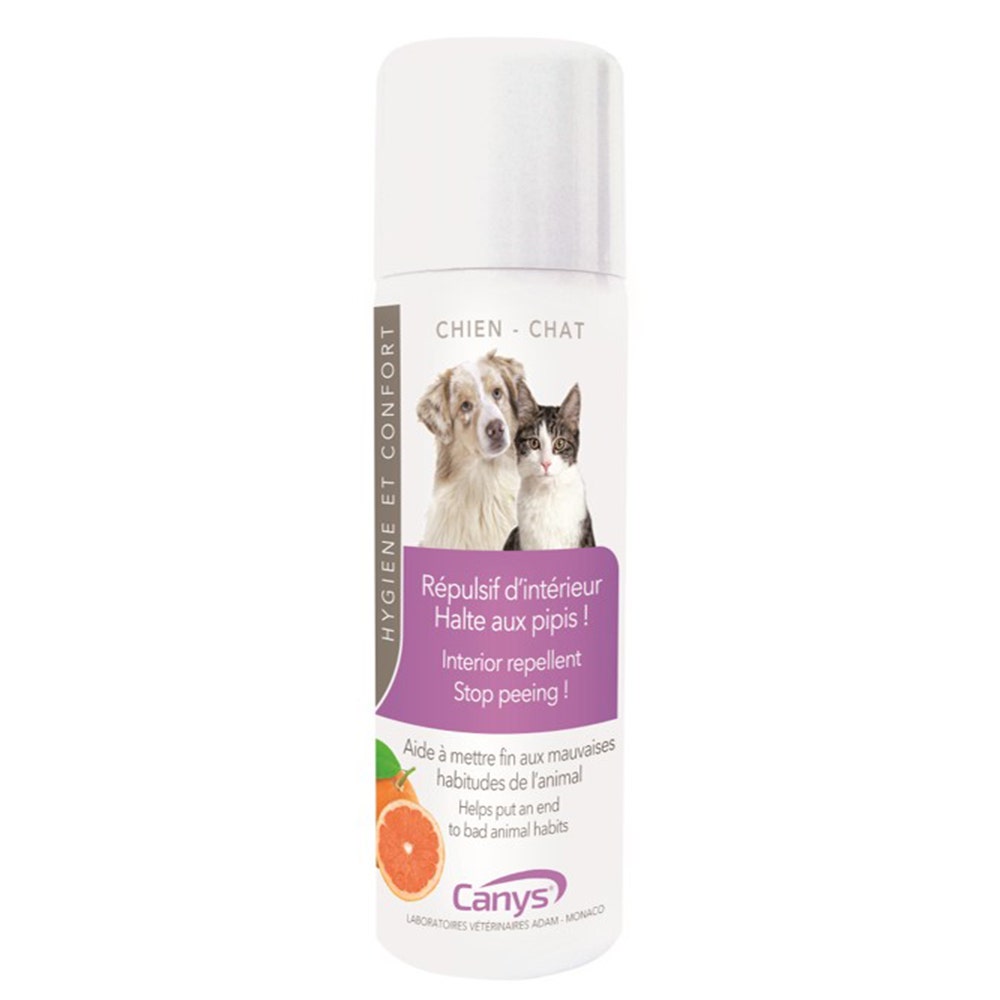 Canys Répulsif d’intérieur halte aux pipis ! Aérosol 150ml