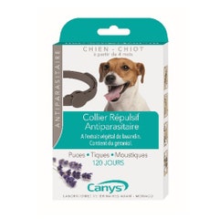 Canys Colliers antiparasitaires insectifuges chien chiot 60cm