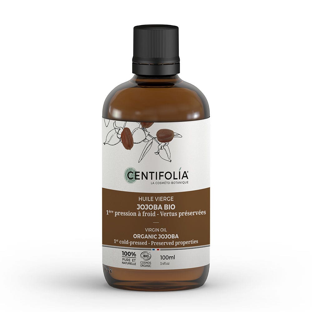 Centifolia Huiles végétales Huile vierge bio jojoba 100ml