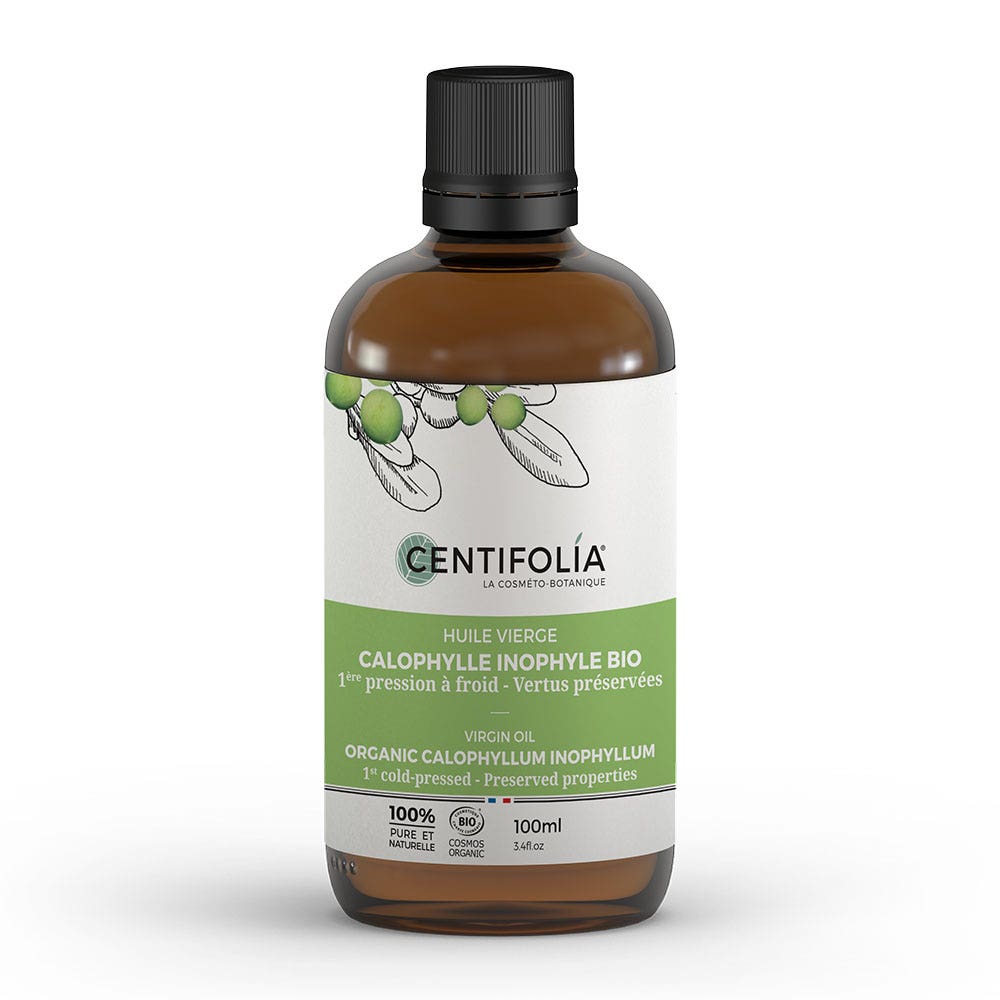 Centifolia Huiles végétales Huile vierge bio calophylle inophyle 100ml