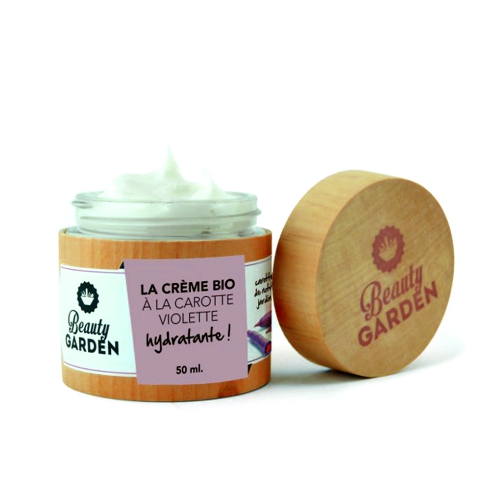 Beauty Garden Crème bio carotte violette - Hydratante 50ml