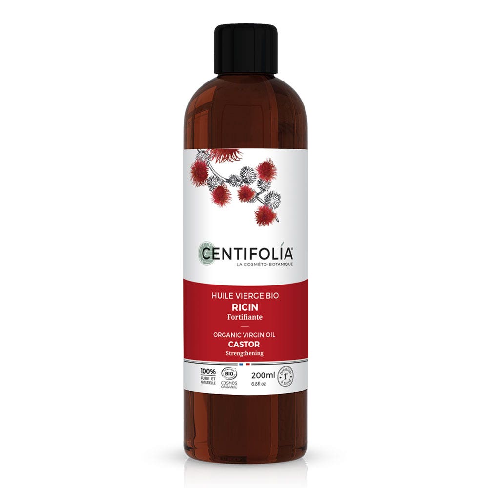 Centifolia Huiles végétales Huile vierge bio ricin 200ml