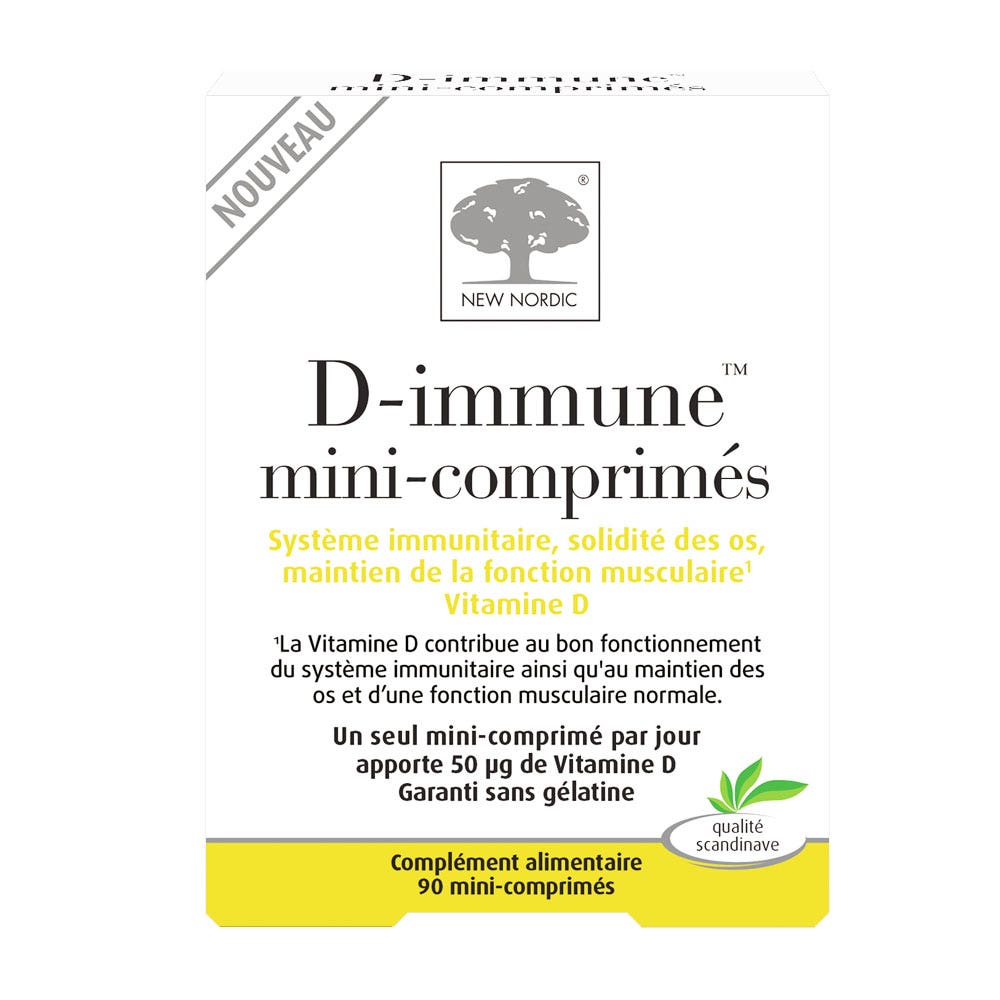 New Nordic D-Immune 90 mini-comprimés