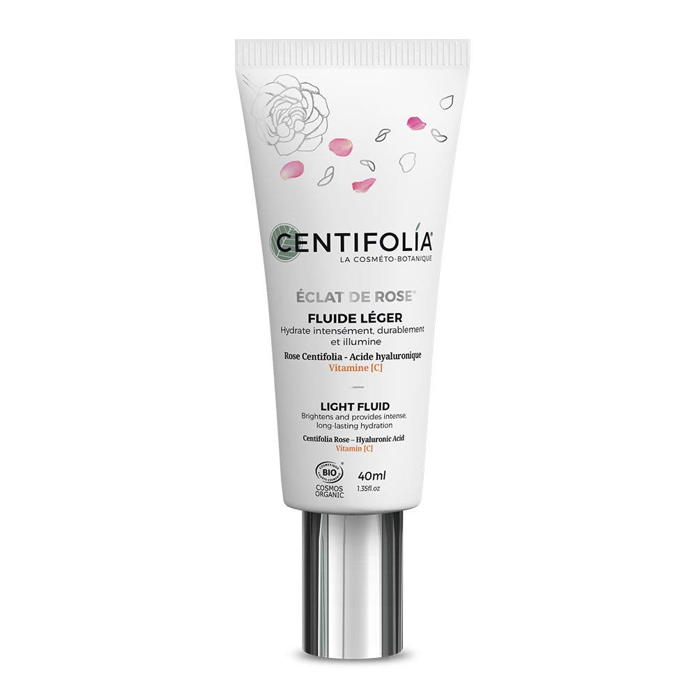 Centifolia Eclat de Rose® Fluide Hydratant Bio 40ml