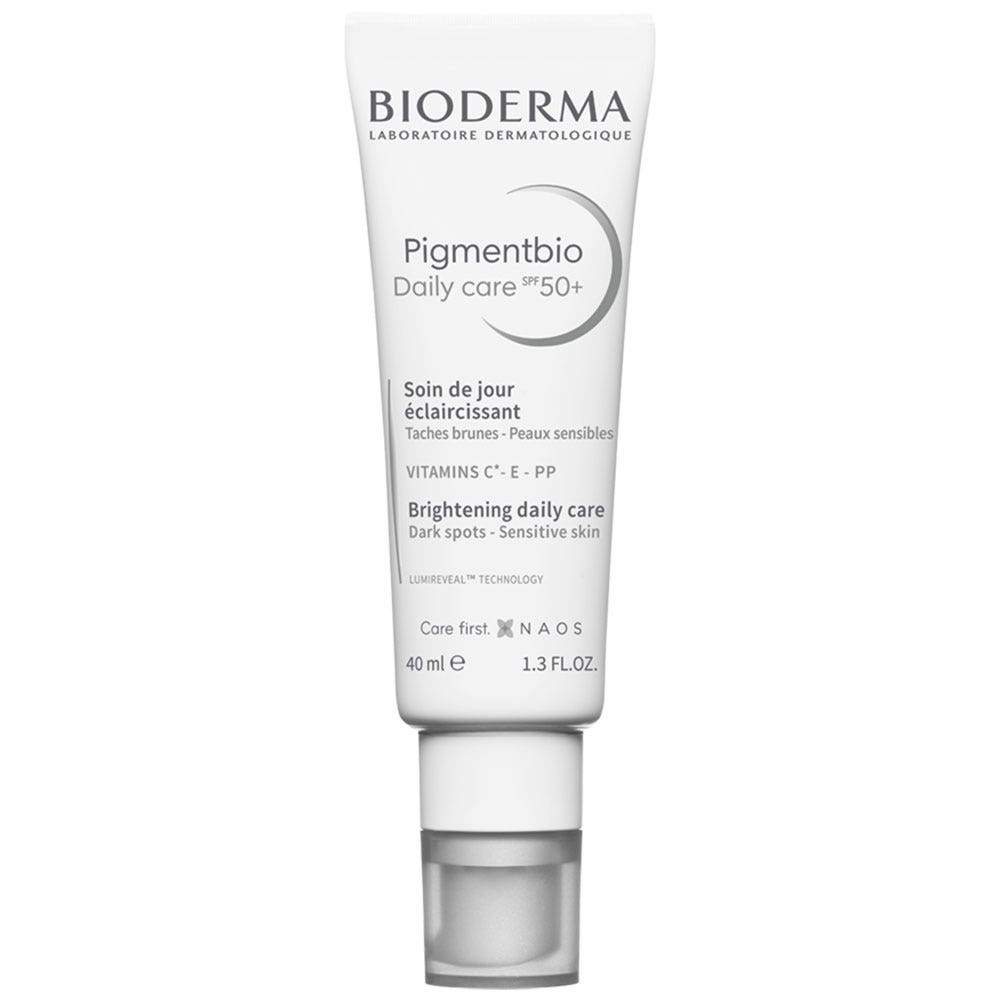 Crème anti-taches SPF 50 40ml PigmentBio Peaux hyperpigmentées Bioderma