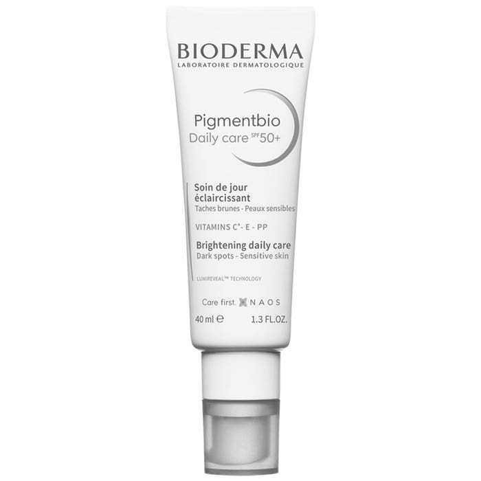 Bioderma PigmentBio Crème anti-taches SPF 50 Peaux hyperpigmentées 40ml