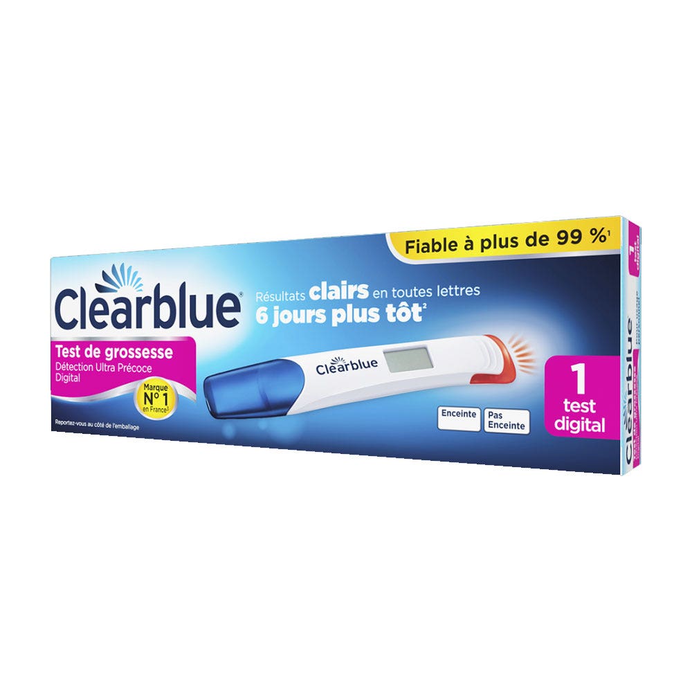 Clearblue Test de grossesse ultra précoce x1