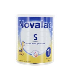 Novalac Novalac S 1 Lait En Poudre 0 a 6 mois 800 g