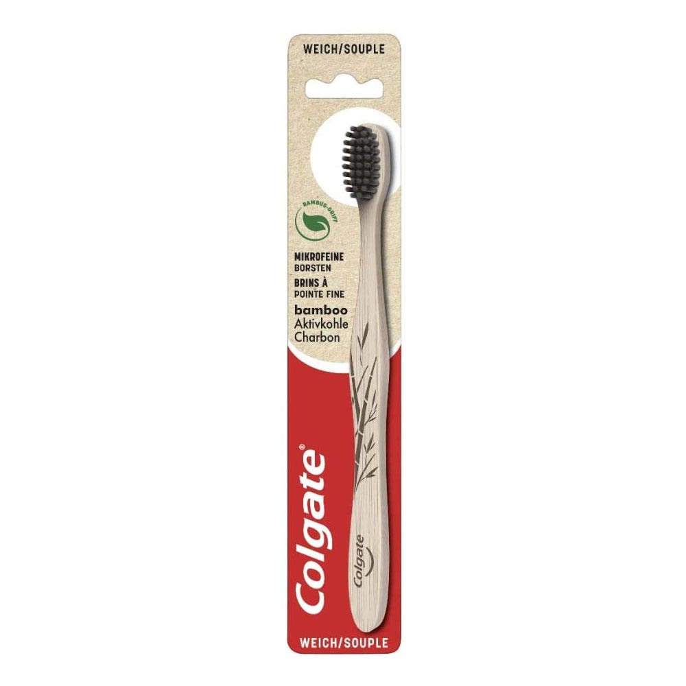 BROSSE A DENTS EN BAMBOU 1Unit?0 Smile For Good Souple Colgate