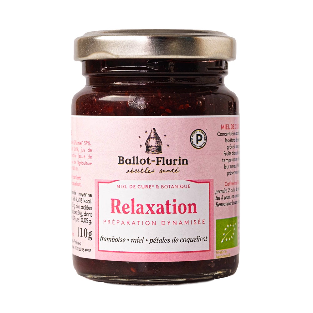 Ballot-Flurin Miel de Cure et Botanique Relaxation 110g