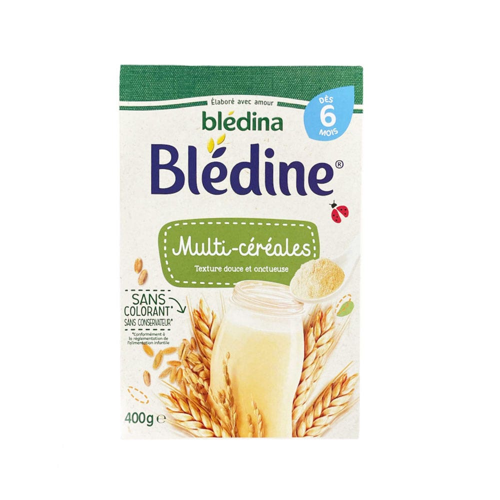 Blédina Bledine Multi Cereales Des 6 Mois 400g