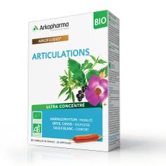 Arkopharma Arkofluides Articulations Harpagophytum, Ortie Bio 20 Ampoules