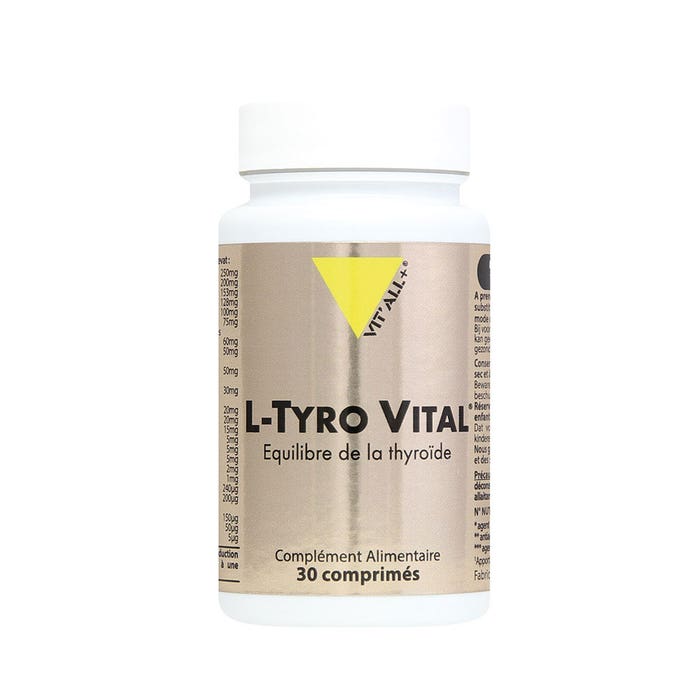 L-Tyro Vital 30 Comprimes Vit'All+