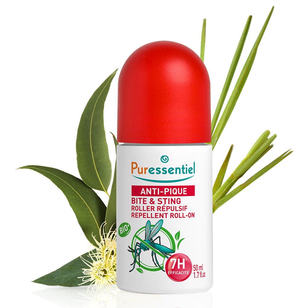 Puressentiel Anti-Pique Roller Répulsif Visage & Corps Anti-Pique 50ml