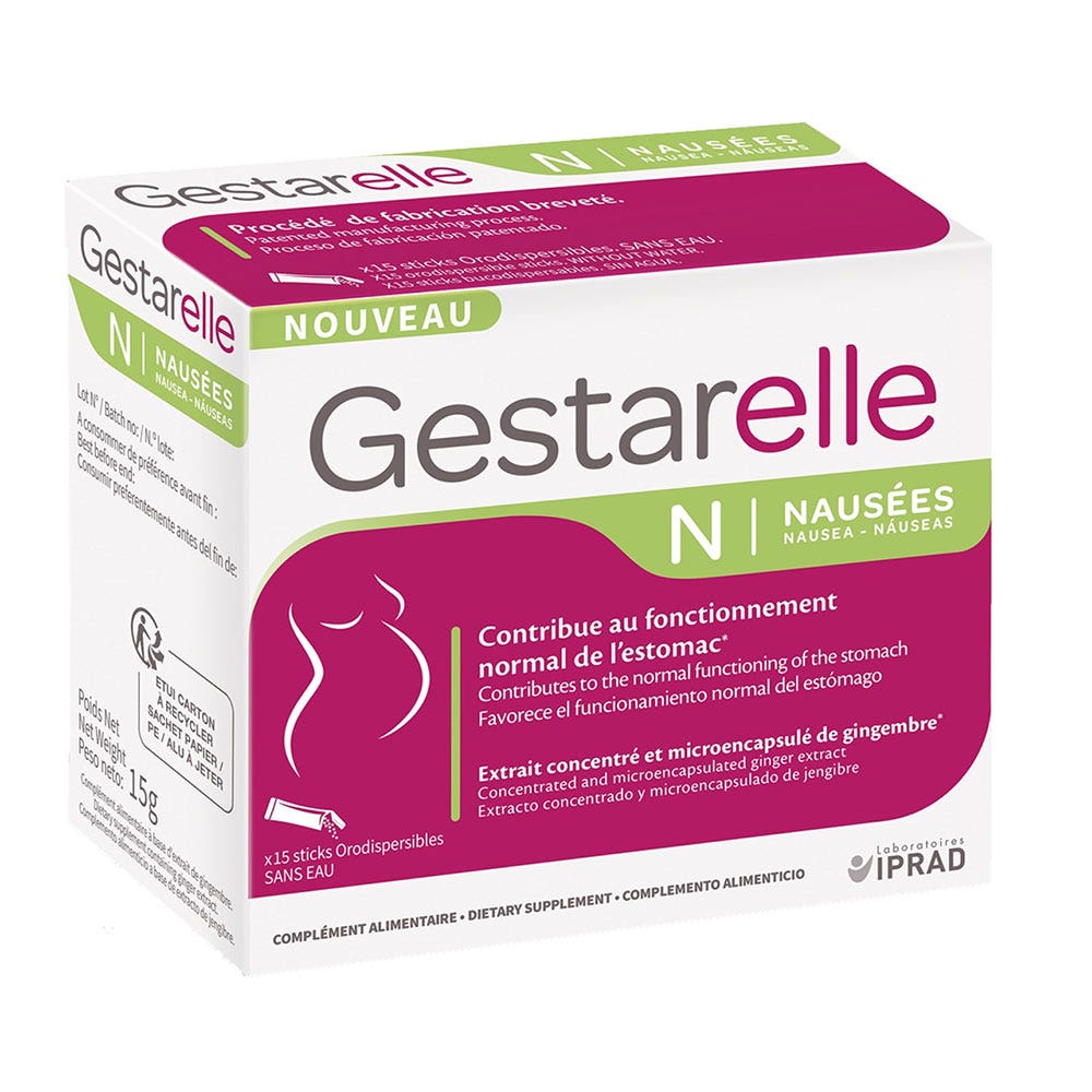 Iprad Gestarelle N Nausées x15 sticks