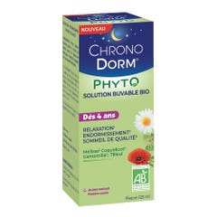 Chronodorm Phyto Solution Buvable Bio Goût Pomme cassis 125ml